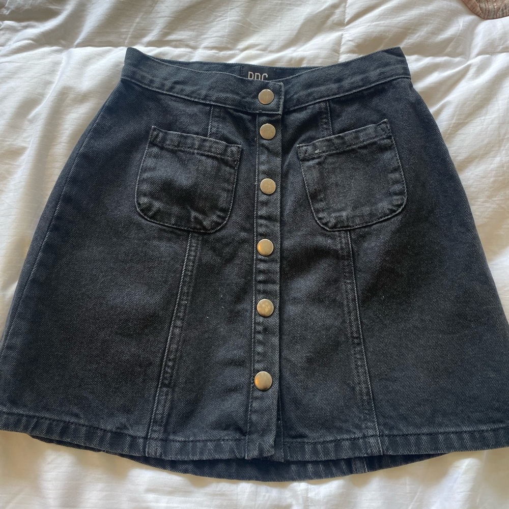 Urban Outfitters Grey Jean Skirt! Size XS
